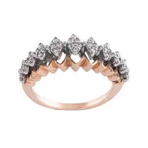 انگشتر نقره زنانه جواهری سون مدل 2329