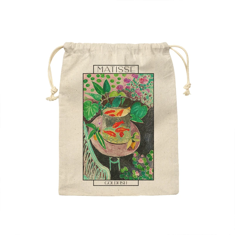 کیسه نان و سبزی ترمه طراحان ایده مدل ماهی قرمز از ماتیس کد art0608 - M