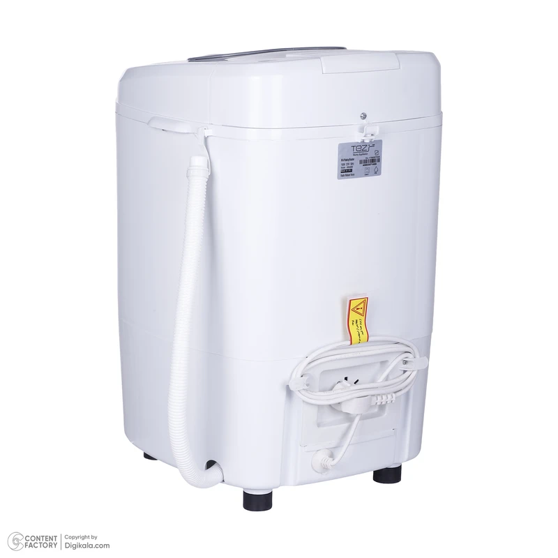 عکس شماره 2 : مینی-واش 5 کیلوگرم تز مدل کتانی-شور mw4000