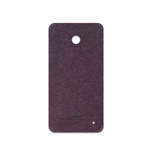 MAHOOT Purple-Leather Cover Sticker for Nokia Lumia 630