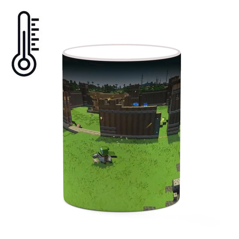 ماگ حرارتی کاکتی طرح ماینکرافت minecraft مدل mgh41223