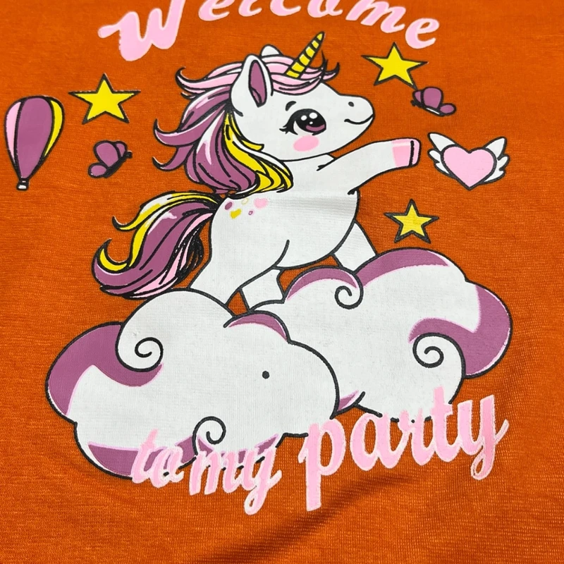 عکس شماره 4 : ست تی شرت و شلوارک دخترانه مدل pj1029