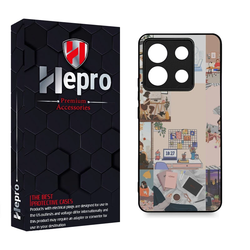 کاور هپرو طرح فانتزی مدل TPU مناسب برای گوشی موبایل شیائومی Poco X6