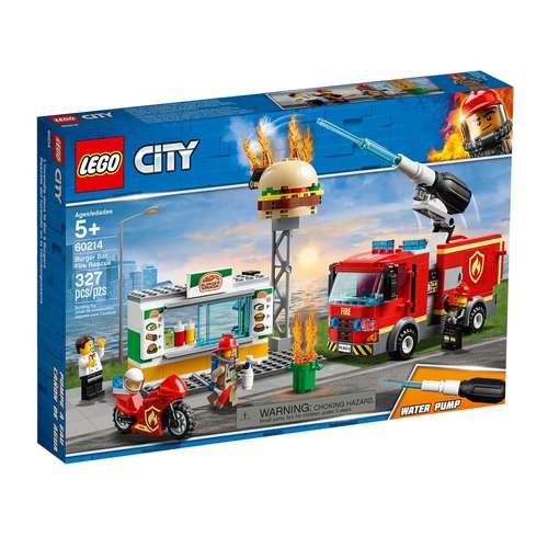 لگو سری City مدل 60214 Burger Bar Fire Rescue