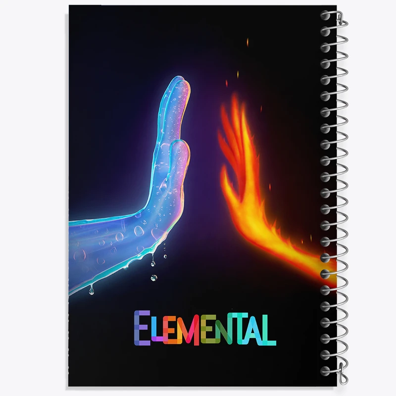 دفتر نت موسیقی 50 برگ خندالو مدل بنیادین Elemental کد 31036