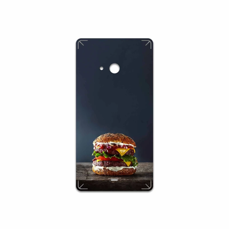 برچسب پوششی ماهوت مدل Hamburger مناسب برای گوشی موبایل مایکروسافت Lumia 540
