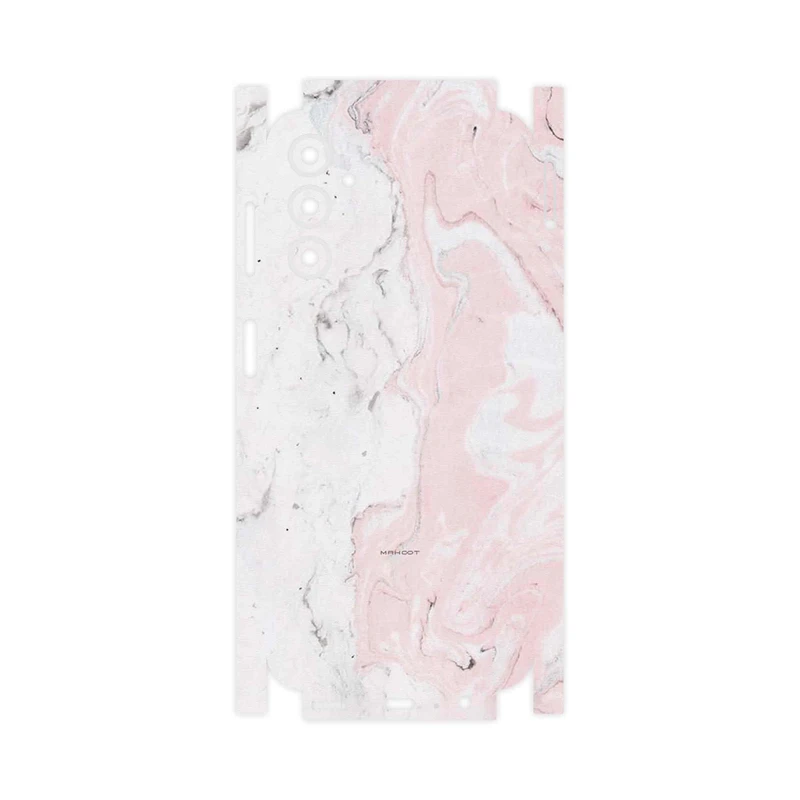 برچسب پوششی ماهوت مدل Blanco_Pink_Marble-FullSkin مناسب برای گوشی موبایل سامسونگ Galaxy A14