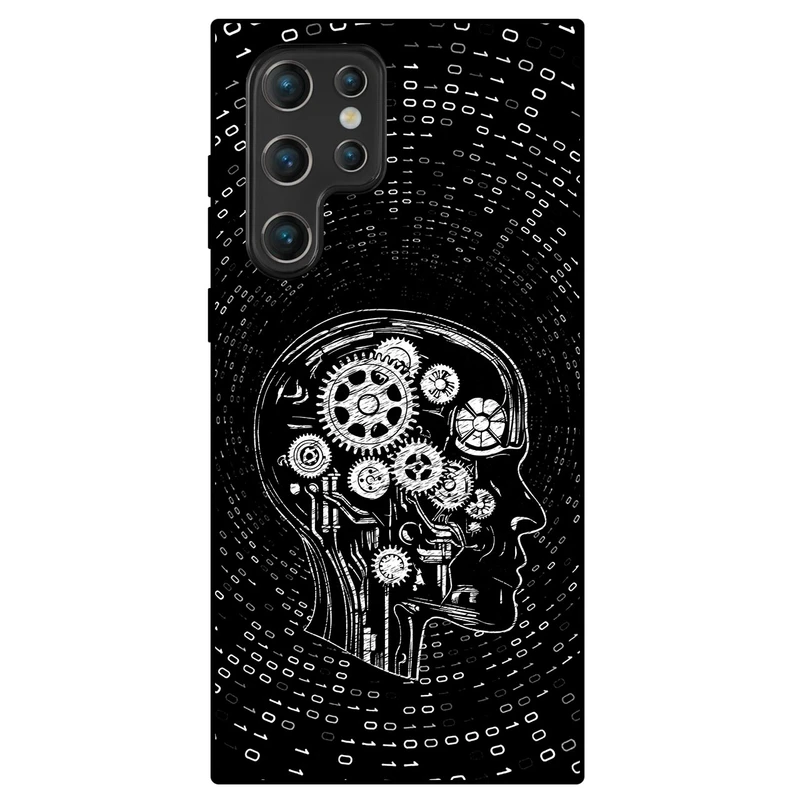 کاور مگافون طرح ربات انسانی مدل 7428 مناسب برای گوشی موبایل سامسونگ Galaxy S22 Ultra 5G