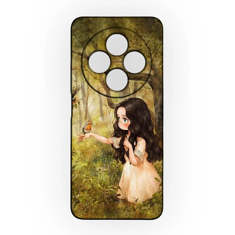 کاور طرح دخترانه کد 231 مناسب برای گوشی موبایل شیائومی Redmi 14C