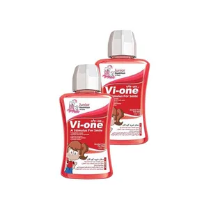 دهان شویه وی وان مدل Junior Mouth Wash حجم 330 میلی لیتر مجموعه 2 عددی