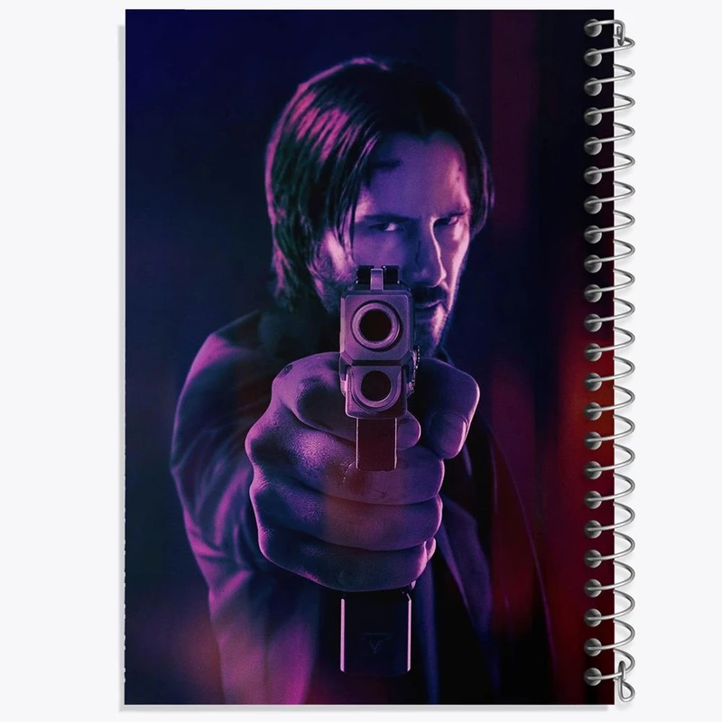 دفتر مشق 50 برگ خندالو مدل جان ویک John Wick کد 28565