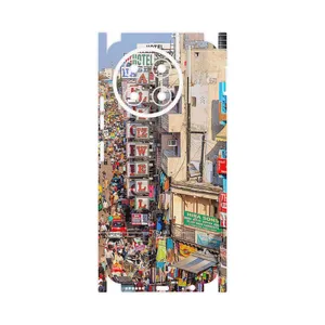 MAHOOT City of Delhi-FullSkin Cover Sticker for Tecno Spark 30 Pro