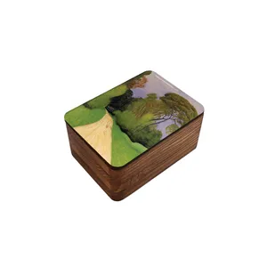 جعبه هدیه چوبی آزاکو مدل BR4-011