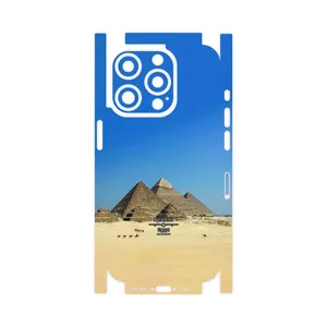 MAHOOT Pyramids of Egypt-FullSkin Cover Sticker for Apple iPhone 15 Pro