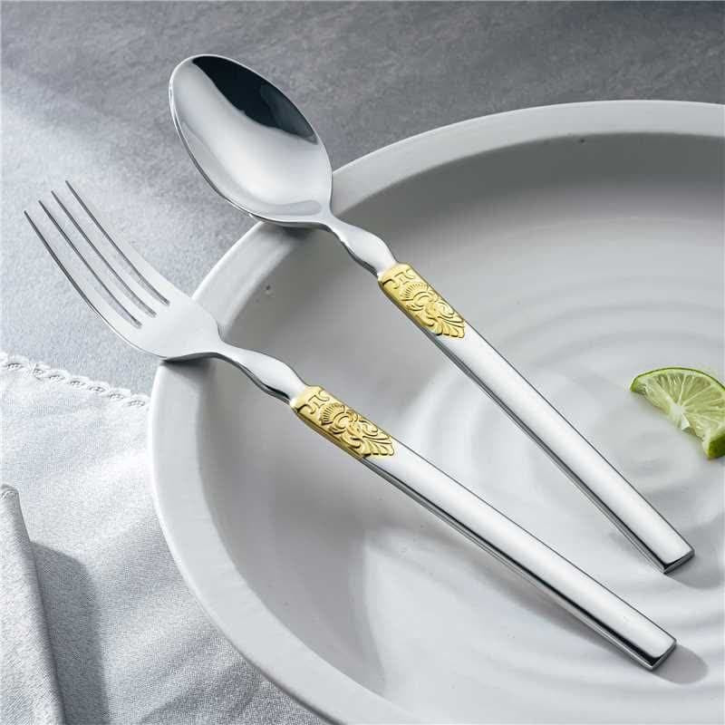 سرویس قاشق و چنگال 38 پارچه جی فی نی مدل G-655 لاکچری