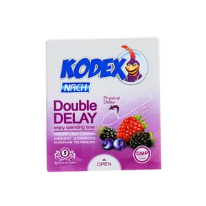 کاندوم ناچ کدکس مدل Double Delay بسته 3 عددی