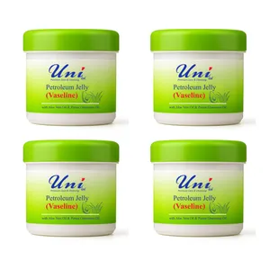 وازلین دست یونی لد مدل آلوکادو حاوی آلوئه ورا و آووکادو مناسب برای انواع پوست وزن 100 گرم مجموعه 4 عددی