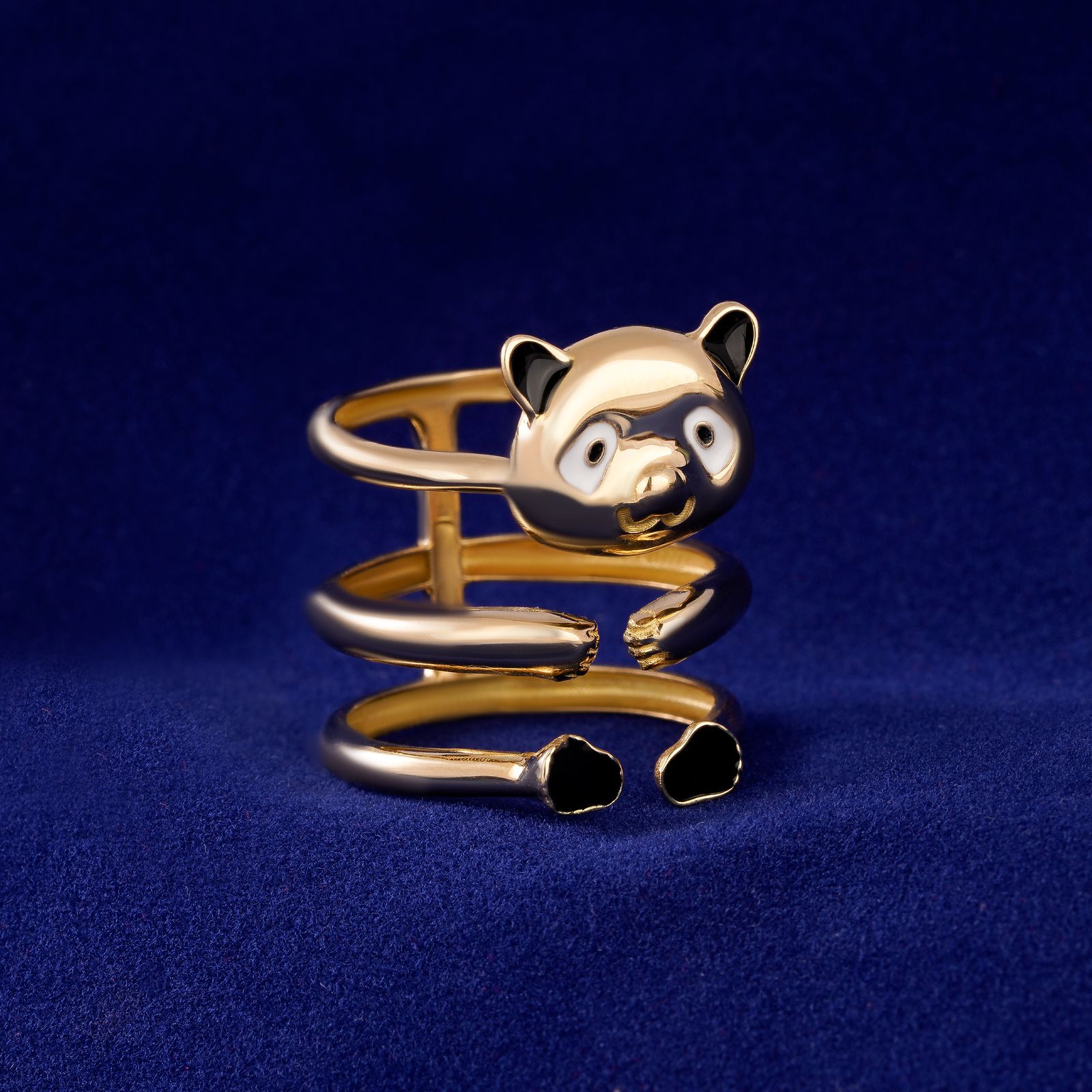 انگشتر طلا 18 عیار زنانه جواهری سون مدل 3622 -  - 3