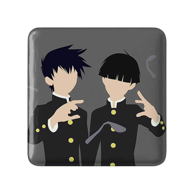 مگنت خندالو مدل شییکو و ریتسو انیمه موب سایکو Mob Psycho 100 کد 24452