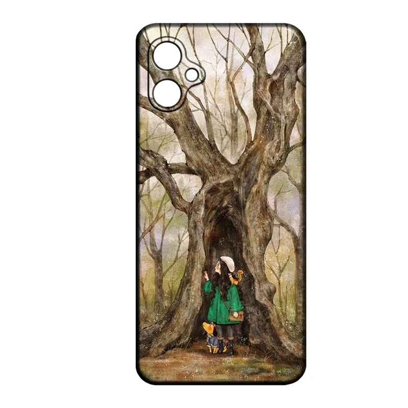 کاور طرح دخترانه کد 278 مناسب برای گوشی موبایل سامسونگ Galaxy A06