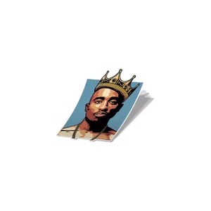 استیکر تزئینی موبایل و تبلت لولو مدل توپاک TUPAC کد 422