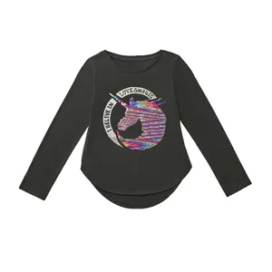 تی شرت آستین بلند دخترانه مدل 622