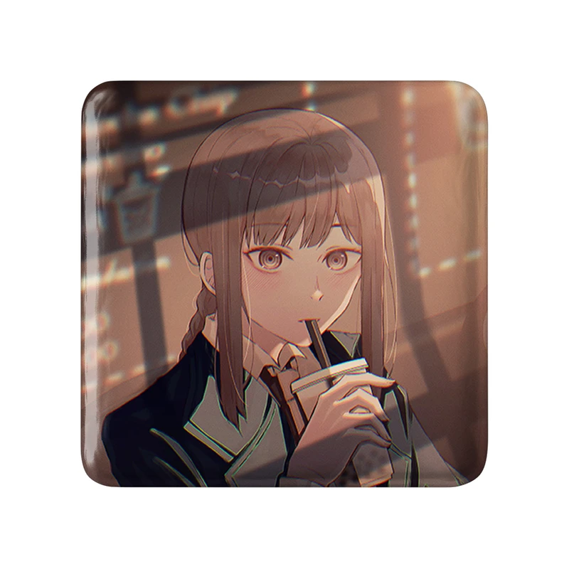 مگنت خندالو طرح ماکیما انیمه مرد اره ای کد 17872