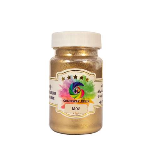 پودر رنگ رزین کالروی مدل فلزی حجم 35 میلی لیتر