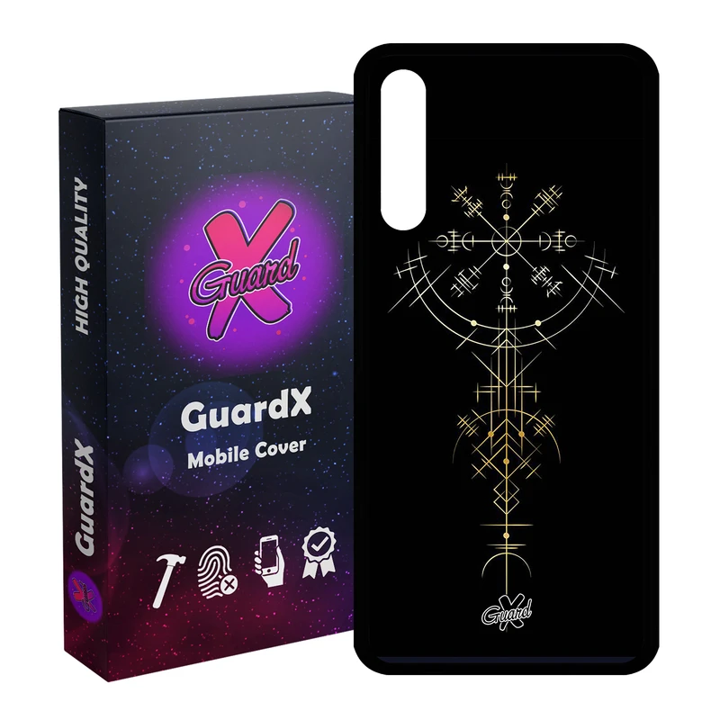 کاور گارد ایکس طرح Shape مدل Glass10238 مناسب برای گوشی موبایل هوآوی Y8P / P Smart S