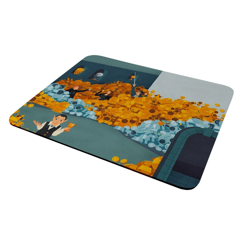 ماوس پد هومرو مدل L128-SIZE2437 طرح هری پاتر