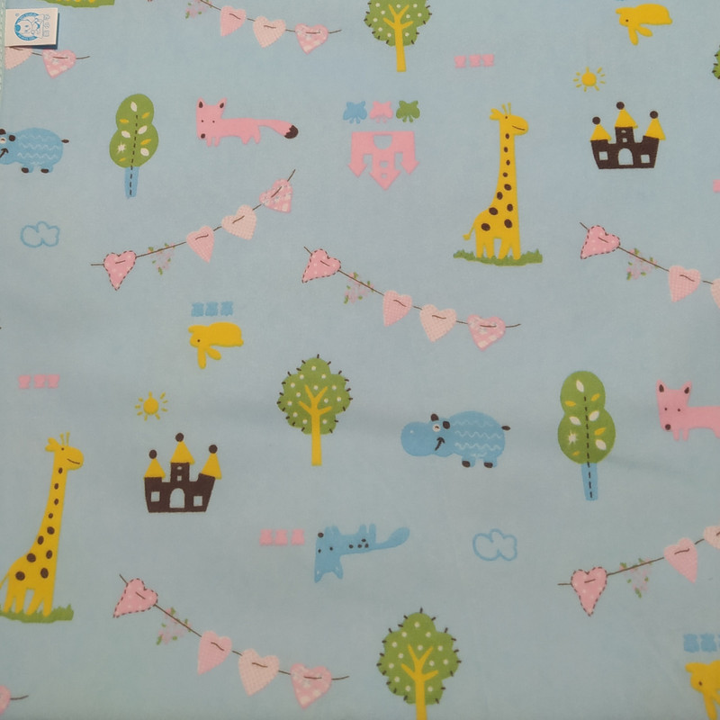 زیرانداز تعویض نوزاد مدل FOX AND GIRAFFE