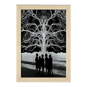 تابلو خندالو مدل تابلو عکس آخرالزمان اثر جری اولزمن کد F12299