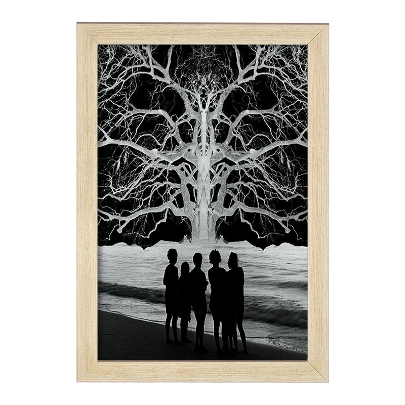 تابلو خندالو مدل تابلو عکس آخرالزمان اثر جری اولزمن کد F12299