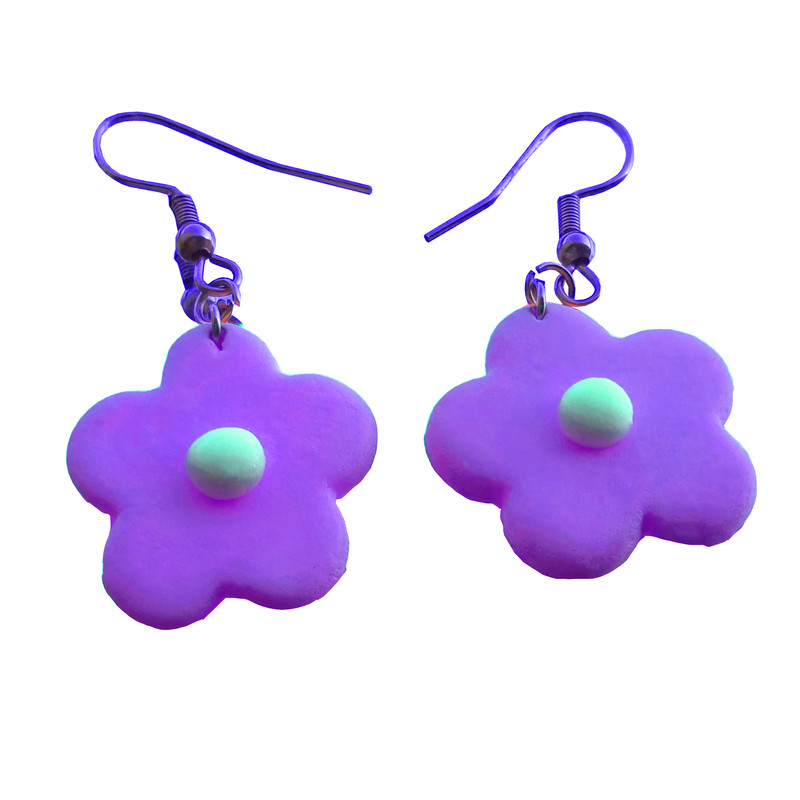 گوشواره دخترانه مدل شکوفه