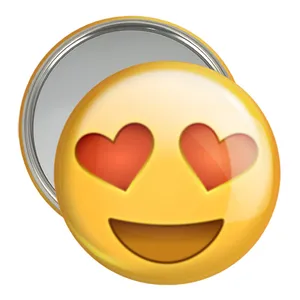 آینه جیبی خندالو مدل ایموجی Emoji  کد 1309