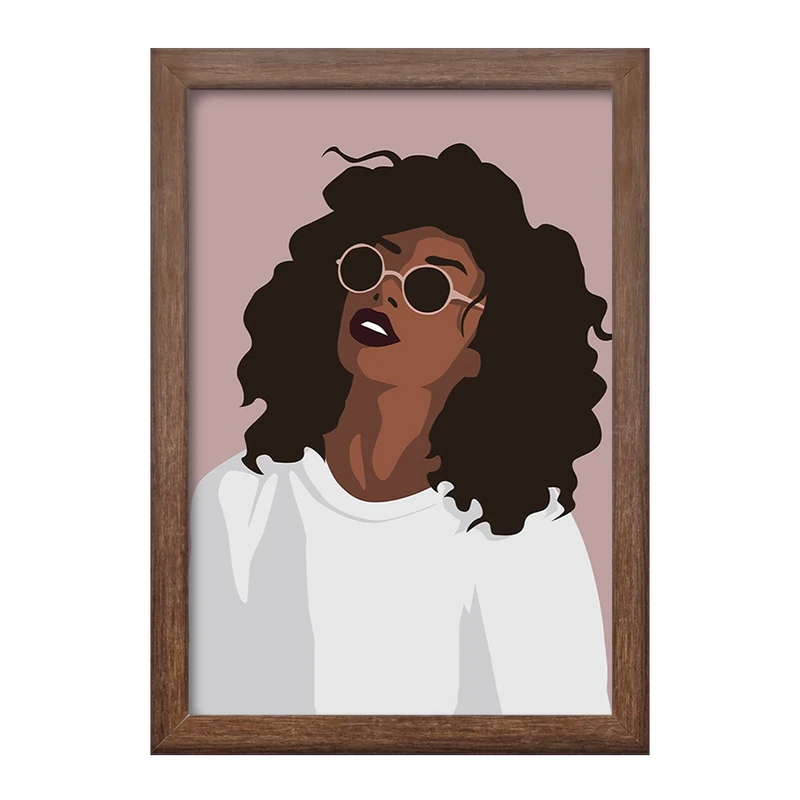 تابلو خندالو طرح مینیمال دخترانه کد 28698