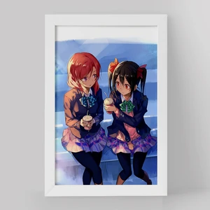 تابلو خندالو مدل نیکو و ماکی انیمه لاو لایو Love Live کد 18259