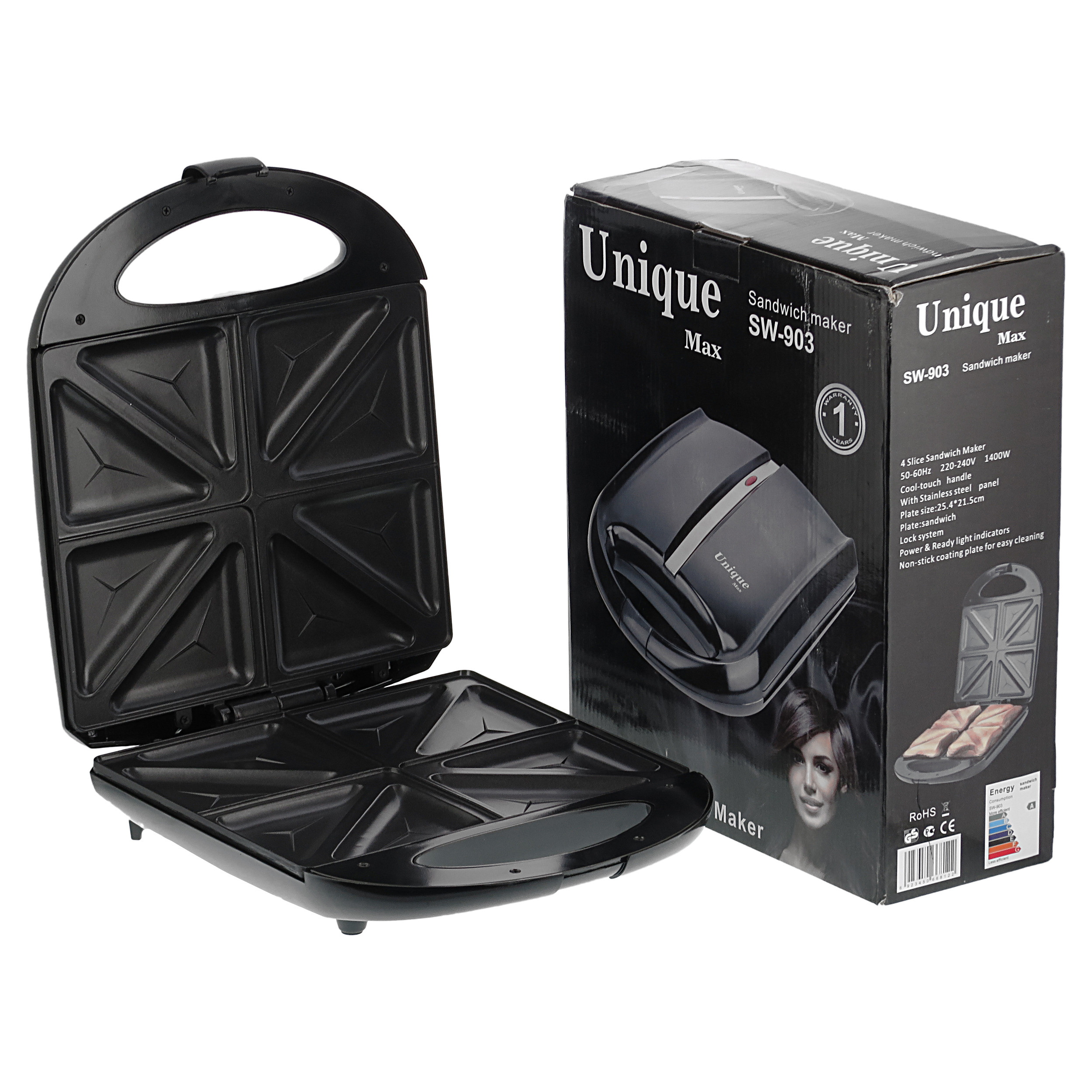 ساندویچ ساز یونیک مدل 903