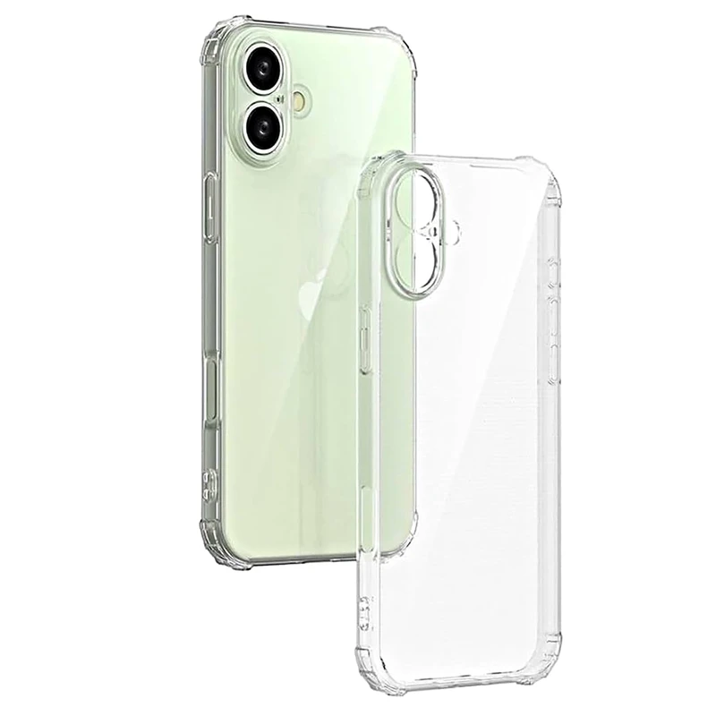 کاور مدل شفاف مناسب برای گوشی موبایل اپل iPhone 16