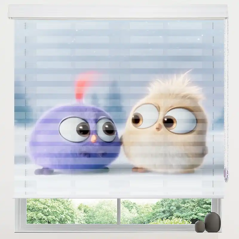 پرده زبرا زیو مدل K-3140 سایز 100x200 سانتی متر