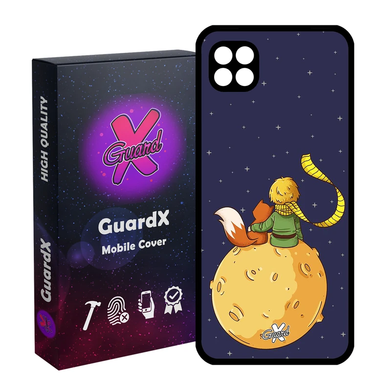 کاور گارد ایکس طرح Little Prince مدل Glass10003 مناسب برای گوشی موبایل سامسونگ Galaxy A22 5G