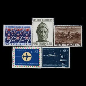 تمبر یادگاری مدل خارجی مجموعه 5 عددی 