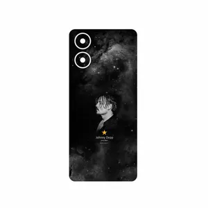 MAHOOT Johnny Depp Cover Sticker for Motorola Moto G04s