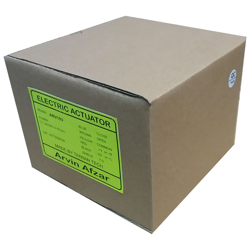 محرک الکتریکی شیر آروین افزار مدل arv100