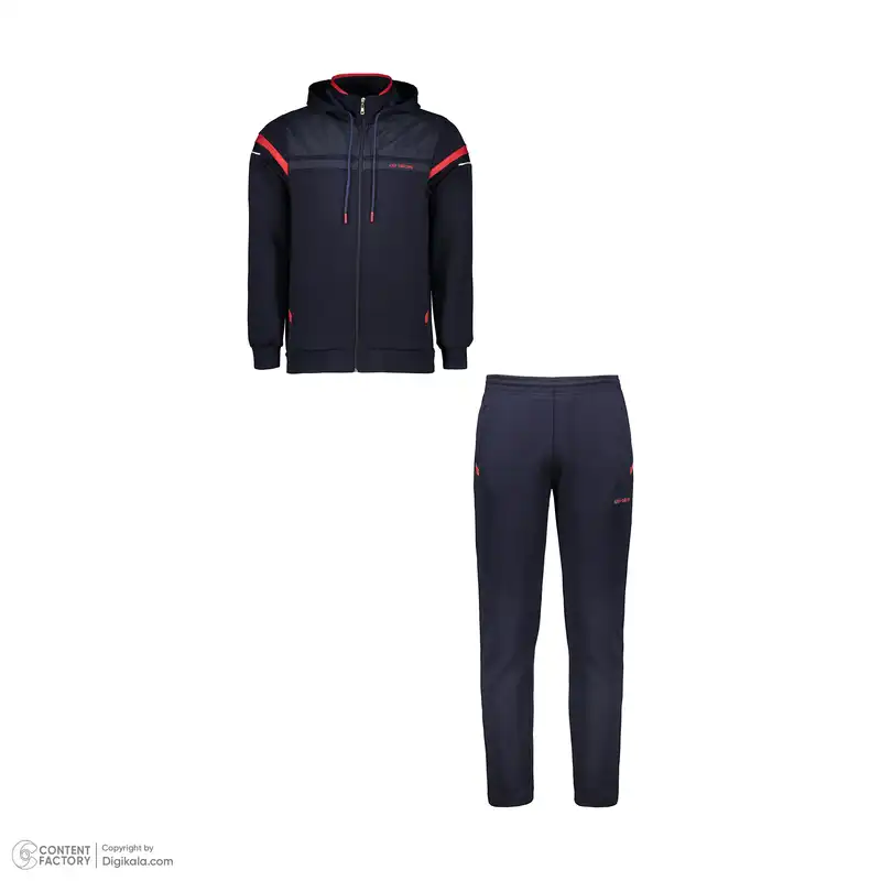 ست سویشرت و شلوار ورزشی مردانه مدل Winner 2024 رنگ سرمه ای