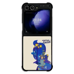 AKAM AMC-WSGZFLIP5-TINTIN-25 Cover For Samsung Galaxy Z Flip 5