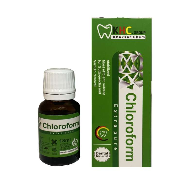 محلول کلروفرم کی اچ سی گروپ مدل Chloroform حجم 18 میلی لیتر محلول کلروفرم کی اچ سی گروپ مدل Chloroform حجم 18 میلی لیتر
