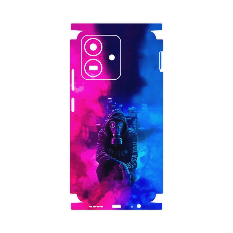 برچسب پوششی ماهوت مدل Smoke Rainbow Digital Art 2-FullSkin مناسب برای گوشی موبایل آنر Play 10