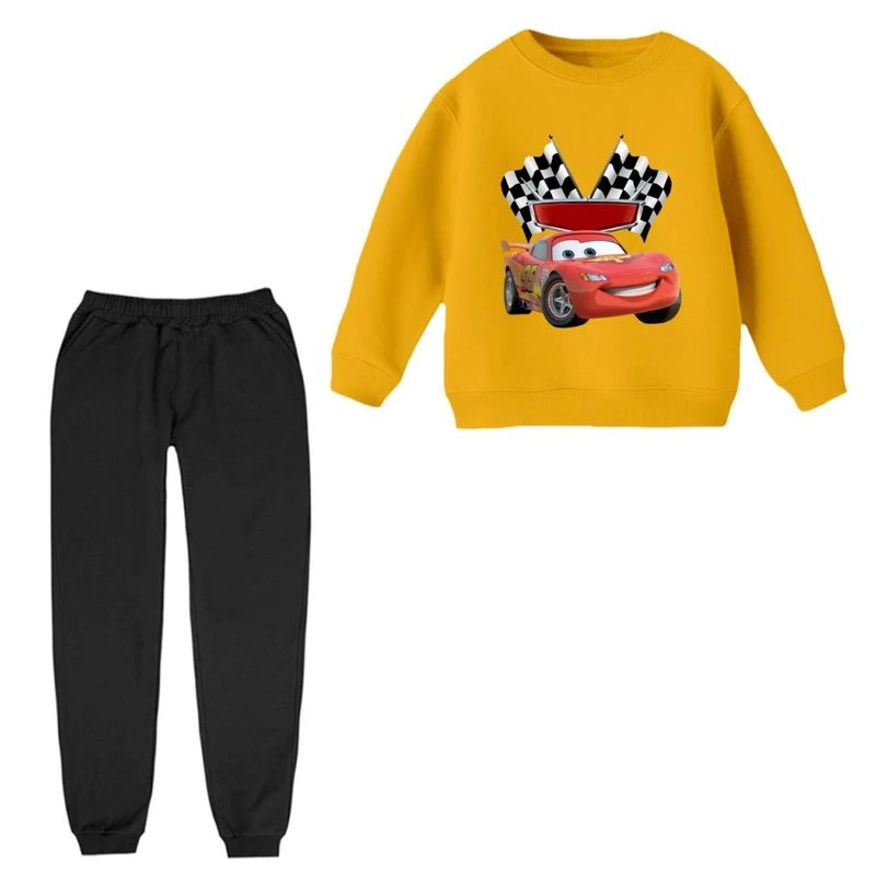 ست سویشرت و شلوار راحتی بچگانه مدل ماشین ها کد 001