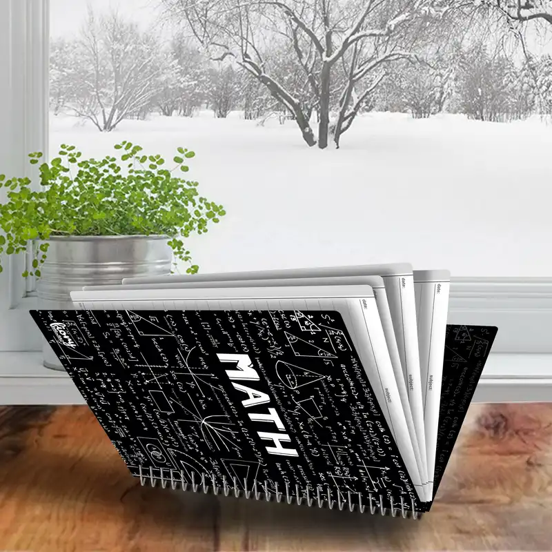 دفتر مشق 100 برگ مستر راد مدل ریاضی طرح دلتا کد fiory 2064